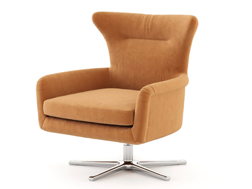 BRIDGE - Upholstered fabric armchair with armrests by Stylish Club - view 2